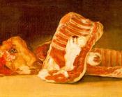 Still Life with Sheeps Head - 弗朗西斯科·德·戈雅